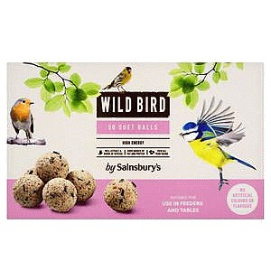 Sainsbury's Suet Ball Box (50)