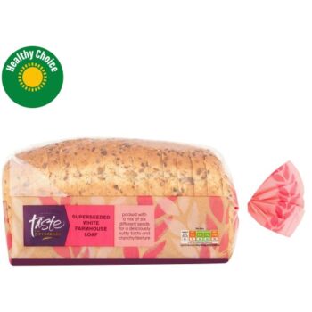Sainsbury's Super Seeds White Farmhouse Bread Taste the Difference (800g)
