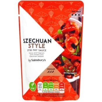 Sainsbury's Szechuan Stir Fry Sauce (120g)