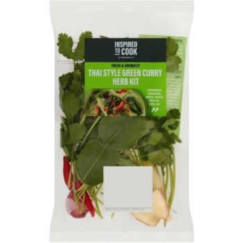 Sainsbury's Thai Style Green Curry Herb Kit Inspired to Cook (80g)