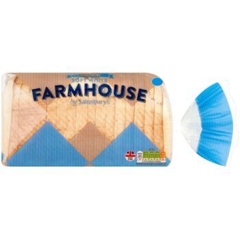 Sainsbury's Thick Soft White Farmhouse Bread (800g)
