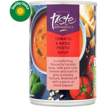 Sainsbury's Tomato & Basil Pesto Soup Taste the Difference (380g)
