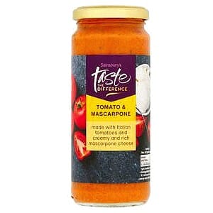 Sainsbury's Tomato & Mascarpone Pasta Sauce Taste the Difference (350g)