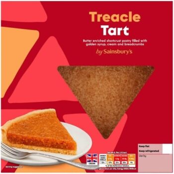 Sainsbury's Treacle Tart (380g)