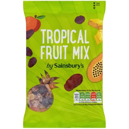 Sainsbury's Tropical Fruit Mix (200g)
