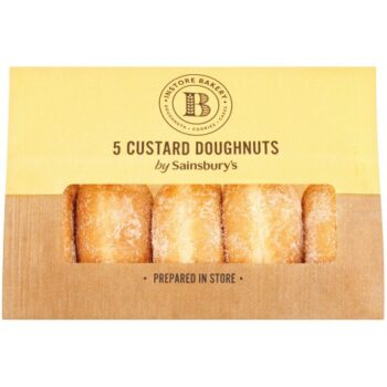 Sainsbury's Vanilla Doughnuts (5)