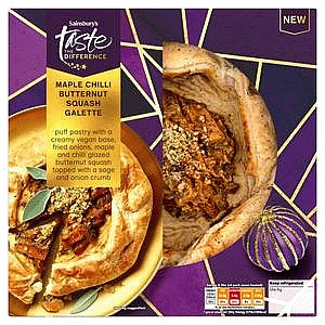 Sainsbury's Vegan Maple Glazed Chilli Butternut Taste the Difference