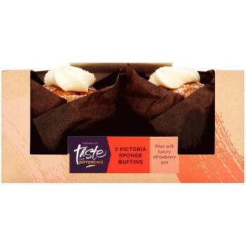 Sainsbury's Victoria Sponge Muffins Taste the Difference (2)