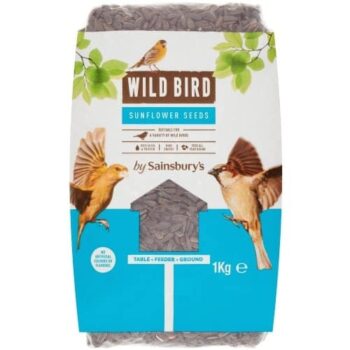 Sainsbury's Wild Bird Sunflower Seeds (1kg)