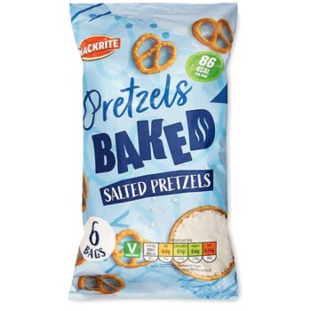 Salted Baked Pretzels (6)