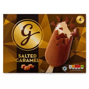 Salted Caramel Ice Creams 4 Pack