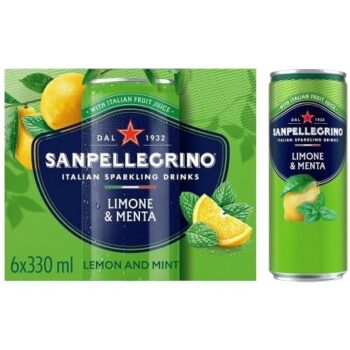 San Pellegrino Lemon & Mint (6 x 330ml)