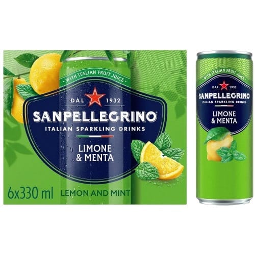 San Pellegrino Lemon & Mint (6 x 330ml)