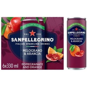 San Pellegrino Pomegranate & Orange (6 x 330ml)