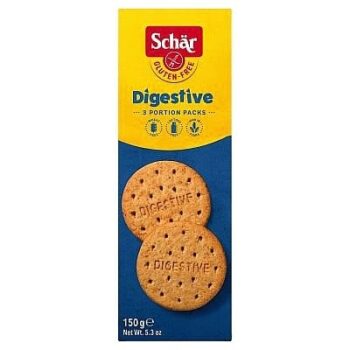 Schar Gluten Free Digestive Biscuits (3 x 50g, 150g)
