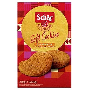 Schar Soft Cookies Cinnamon (6 x 35g)