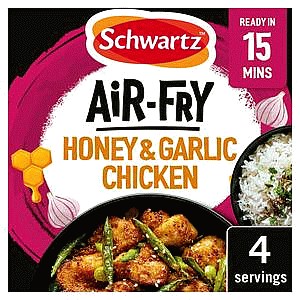 Schwartz Air Fry Honey & Garlic Chicken Recipe Mix (30g)