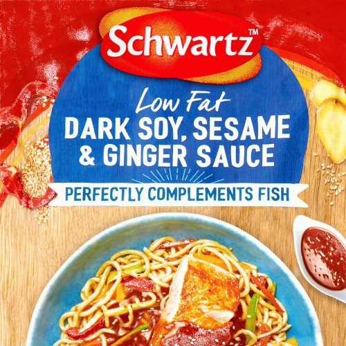 Schwartz Dark Soy Sesame & Ginger Fish Sauce (300g)