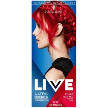 Schwarzkopf LIVE Ultra Brights Pillar Box Red Semi-Perm Hair Dye