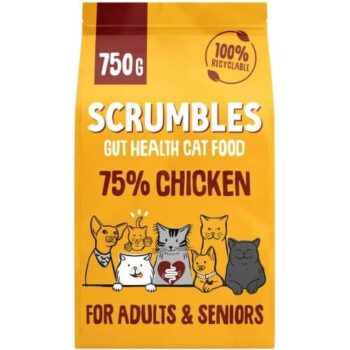 Scrumbles Chicken Adult & Senior Dry Cat Food (750g)