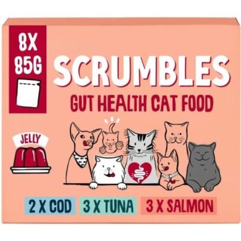 Scrumbles Jelly Gut Health Cat Food (8 x 85g)