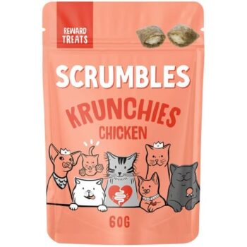 Scrumbles Krunchies Cats Treats (60g)
