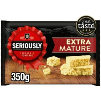 Seriously Strong Extra Mature Cheddar Cheese (350g)