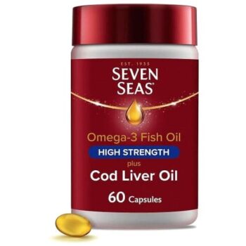 Seven Seas Cod Liver Oil High Strength Capsule 60ct