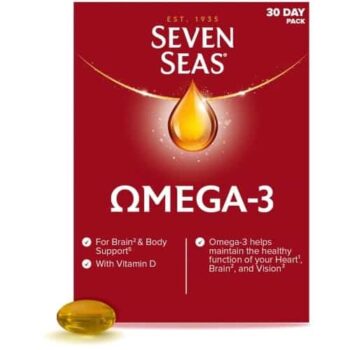 Seven Seas Omega-3 Fish Oil Vitamin D 30 Capsules (30)