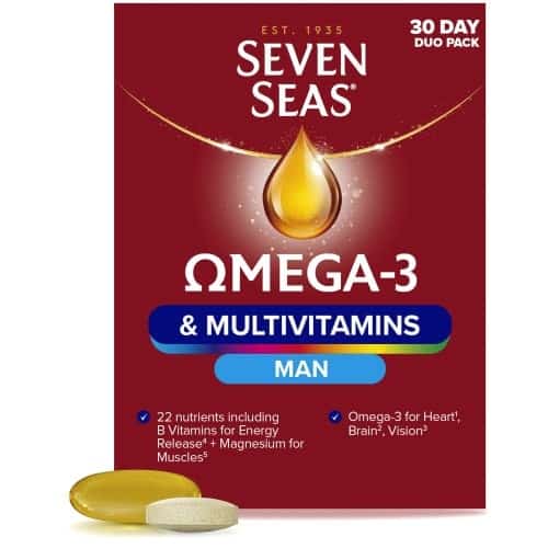 Seven Seas Omega-3 & Multivitamins Man 60 Tablets (30)