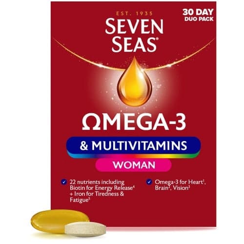 Seven Seas Omega-3 & Multivitamins Women 60 Tablets (60)