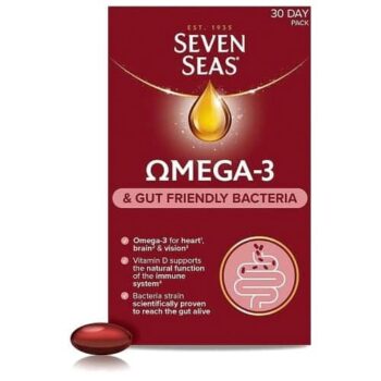 Seven Seas Omega Gut Friendly Bacteria 30ct