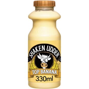 Shaken Udder Top Banana Milkshake (330ml)