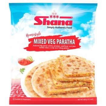 Shana Homestyle Mixed Vegetable Paratha (4 x 400g)