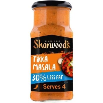 Sharwood's Tikka Masala 30% Less Fat Cooking Sauce (420g)