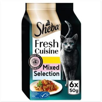 Sheba Fresh Cuisine Pouches Taste Of Hawaii (6 x 50g)