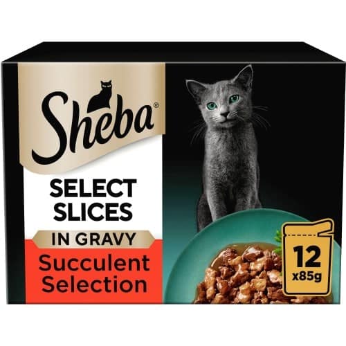 Sheba Select Slices Cat Food Pouches (12 x 85g)