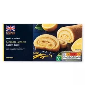 Sicilian Lemon Swiss Roll
