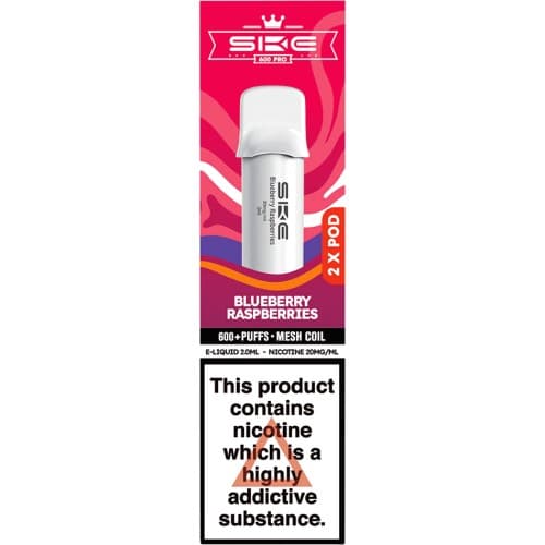 SKE 600 Pro 2 Blueberry Raspberries Pod (2 x 20mg, 2ml)