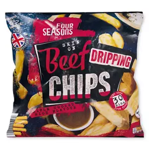 Skin On Beef Dripping Chips