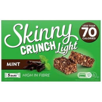 Skinny Crunch Mint & Dark Chocolate Bars (5Pack) (19g)