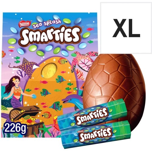 Smarties Milk Chocolate Giant Easter Egg (226g)