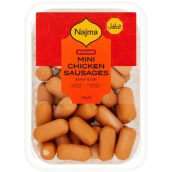Smoked Mini Halal Chicken Sausages (400g)