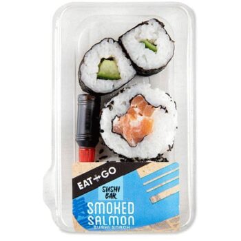 Smoked Salmon Sushi Snack