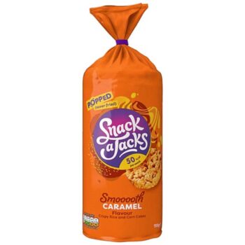 Snack A Jacks Jumbo Caramel Rice Cakes