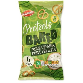 Sour Cream & Chive Baked Pretzels (6)