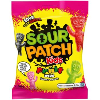 Sour Patch Kids Fruit Mix Sweets Bag (130g)