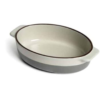 Speckle Small Ceramic Roaster - Grey