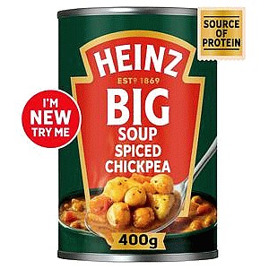 Spiced Chickpea & Chunky Vegetable Soup (400g)