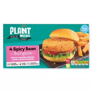 Spicy Bean Burgers 4 Pack